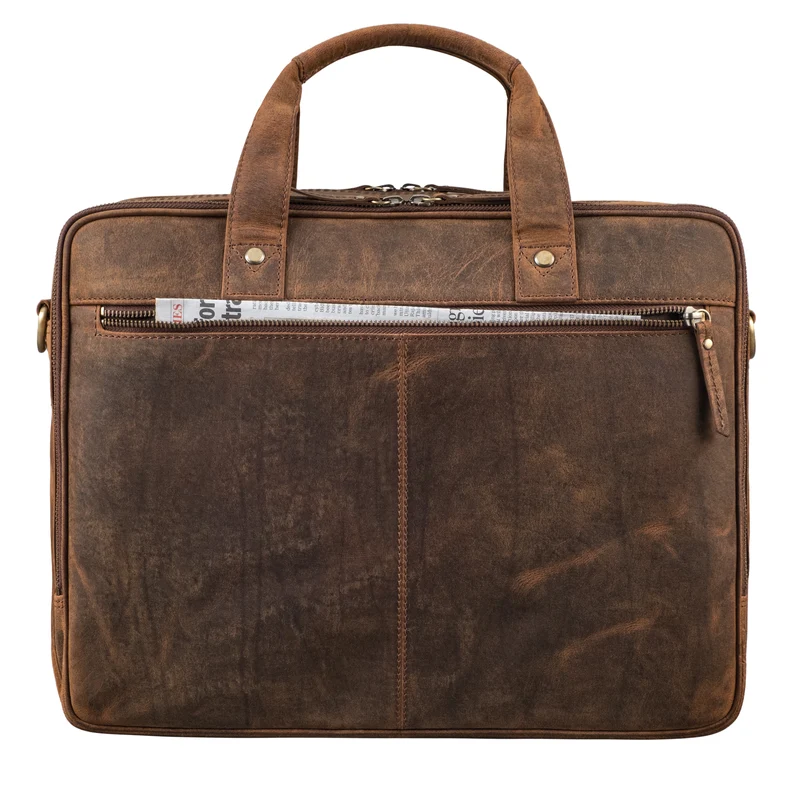 "Walt" Vintage Aktentasche Leder Herren Damen