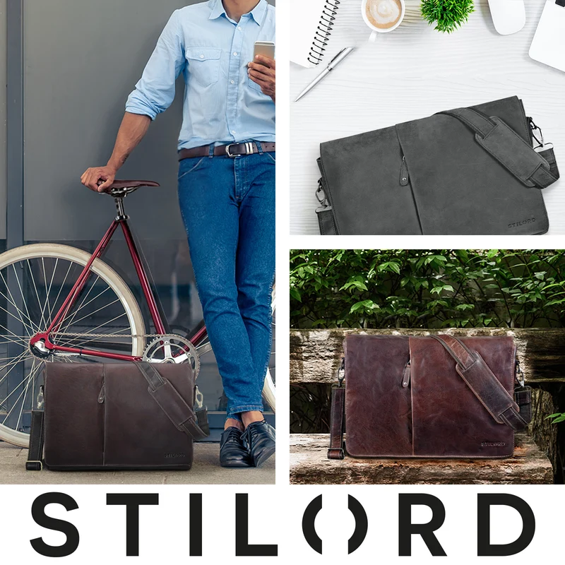"Joel" Messenger Bag Umhängetasche 15,6 Zoll