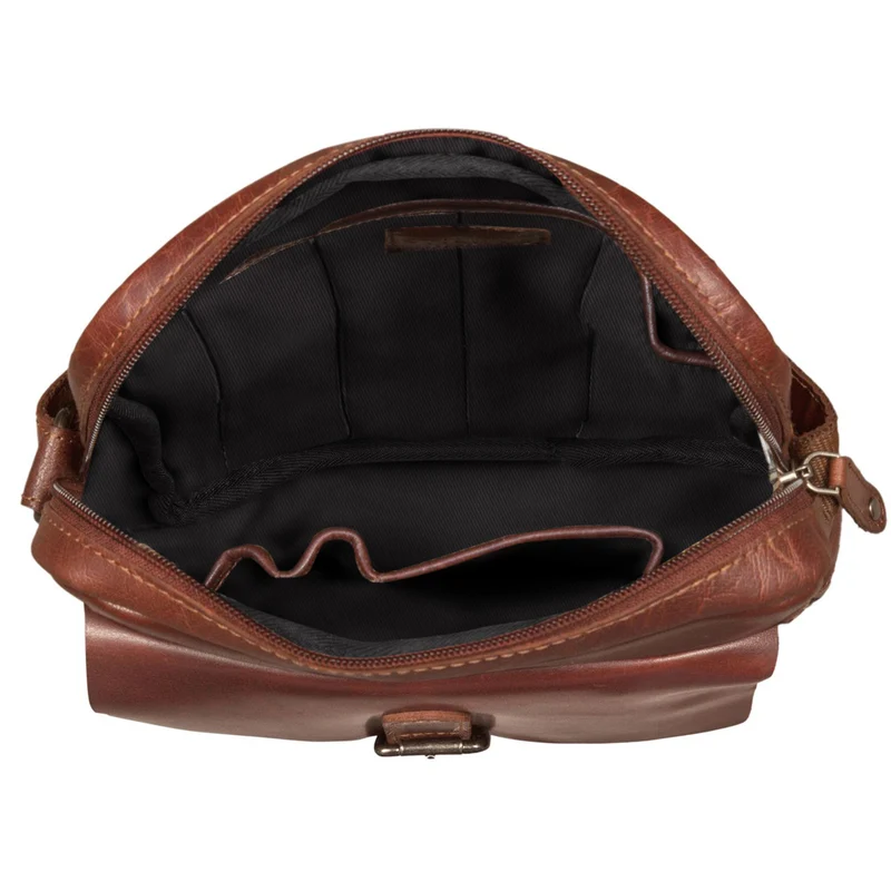 "Luan" Kleine Umhängetasche Leder Vintage