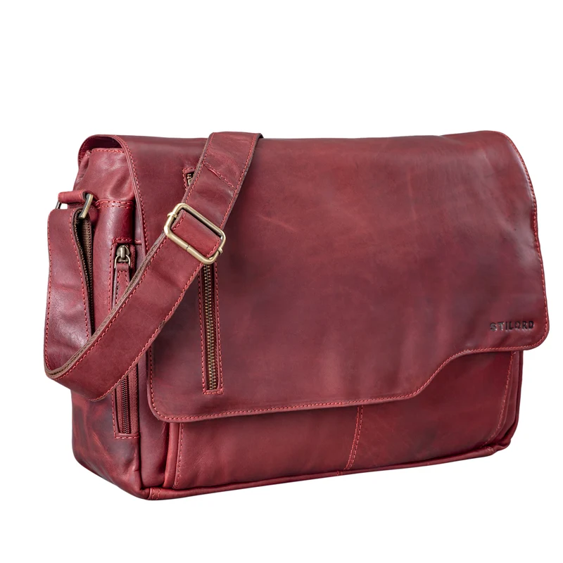 "Marlon" Elegante Ledertasche Herren Business mit 15.6 Zoll Laptop-Fach