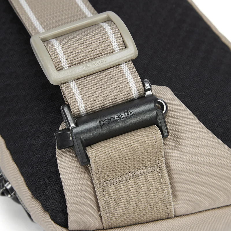 pacsafe V Action Sling - Umhängetasche 33 cm RFID (beige)
