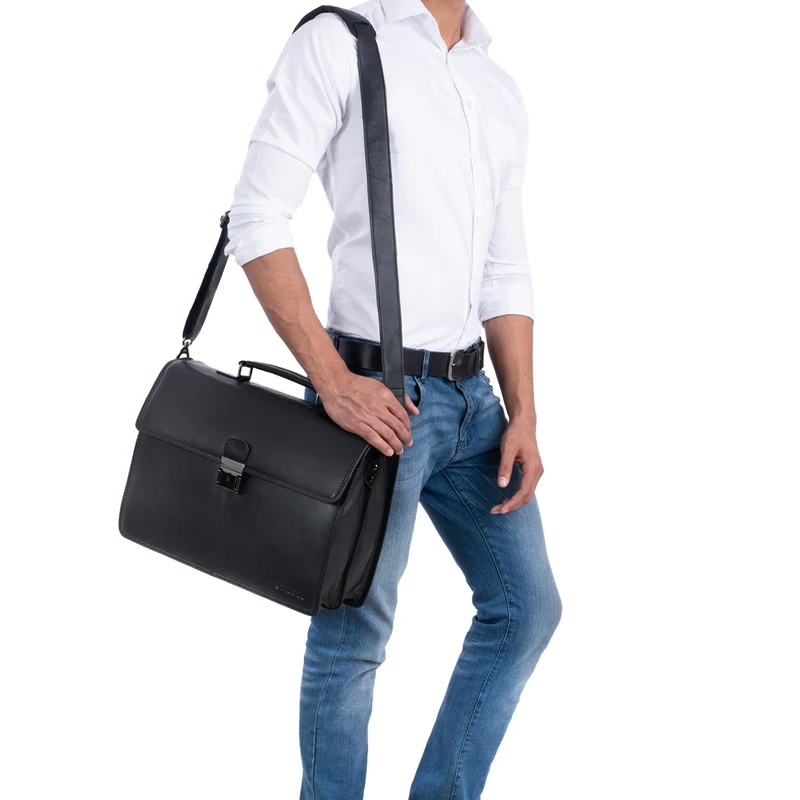 "Apolonius" Arbeitstasche Herren Leder