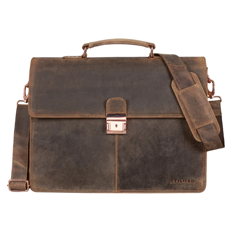 "Apolonius" Arbeitstasche Herren Leder