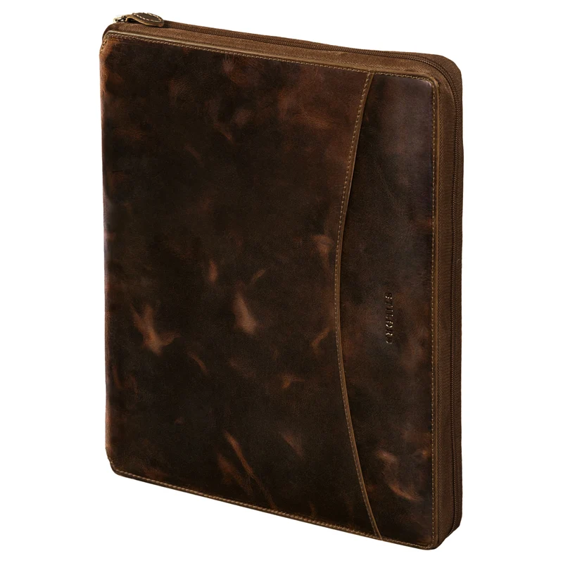 "Dexter" Leder Aktenmappe Vintage