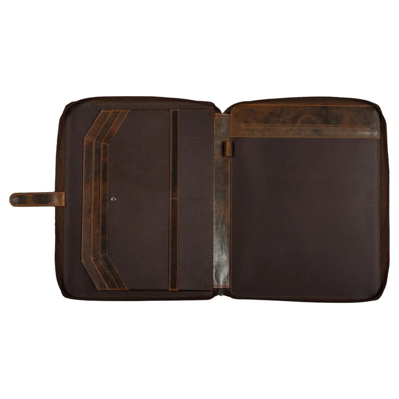 "Dexter" Leder Aktenmappe Vintage