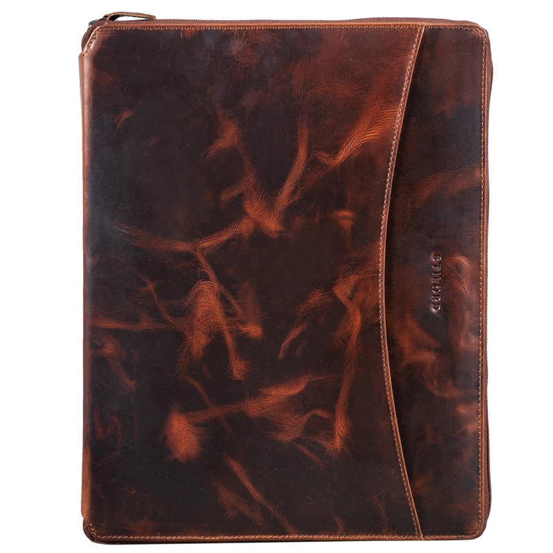 "Dexter" Leder Aktenmappe Vintage
