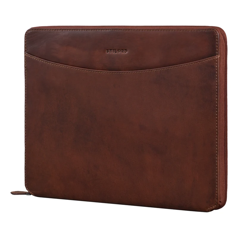 "Dexter" Leder Aktenmappe Vintage