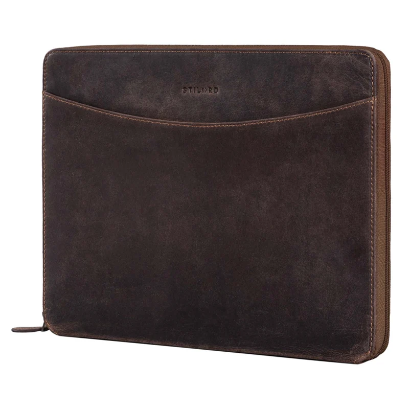 "Dexter" Leder Aktenmappe Vintage