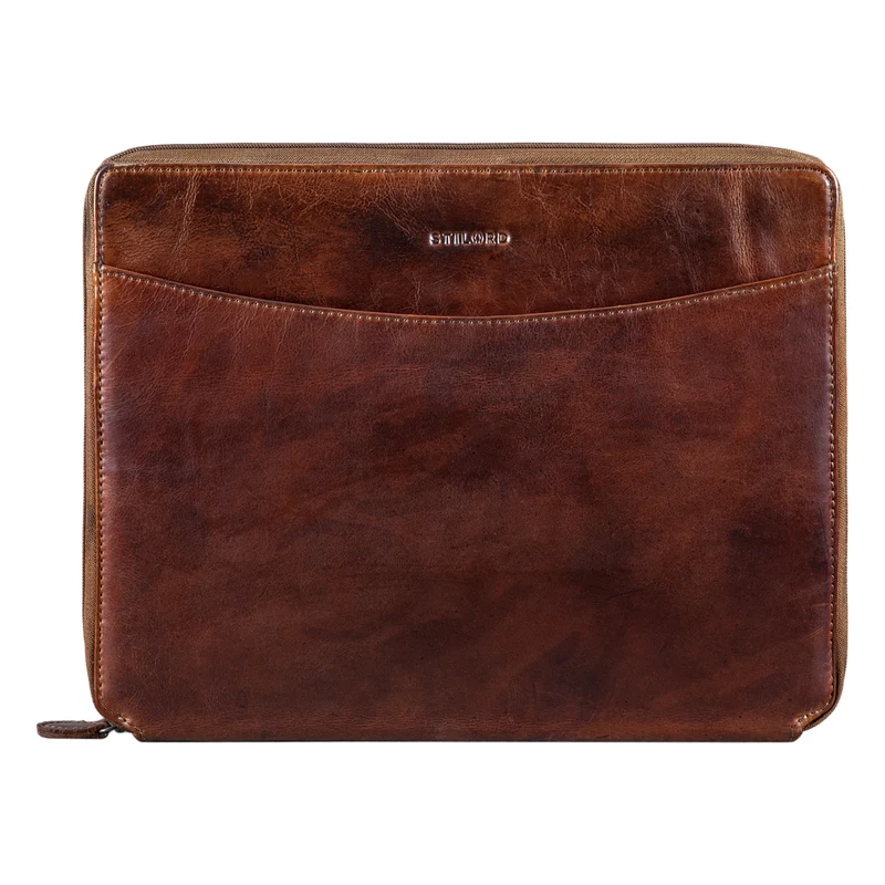 "Dexter" Leder Aktenmappe Vintage