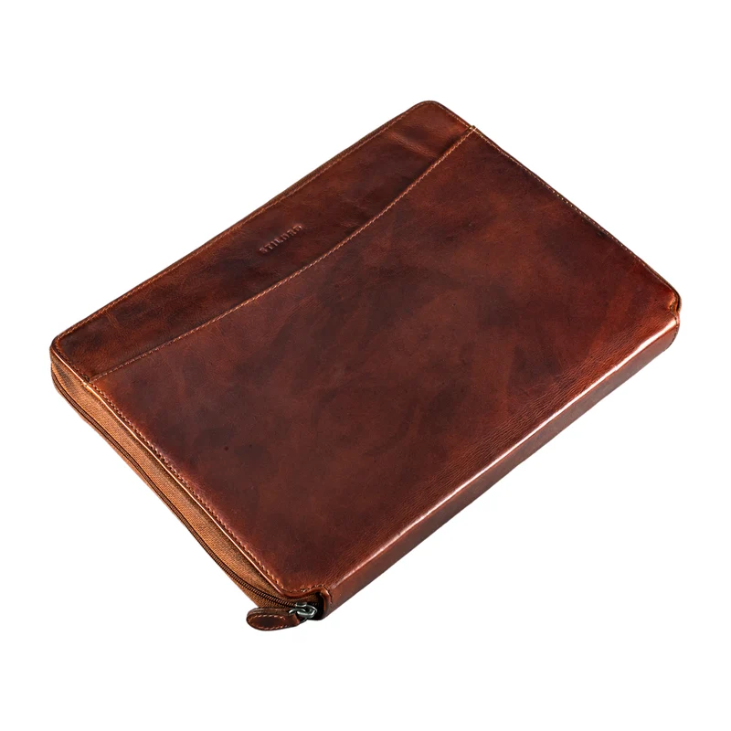 "Dexter" Leder Aktenmappe Vintage