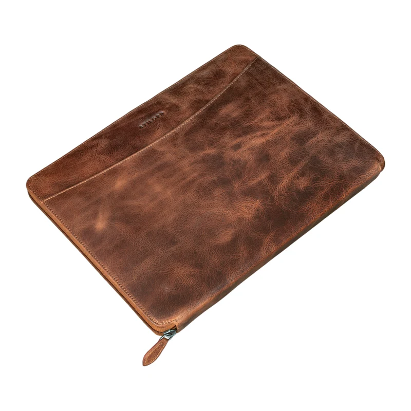 "Dexter" Leder Aktenmappe Vintage