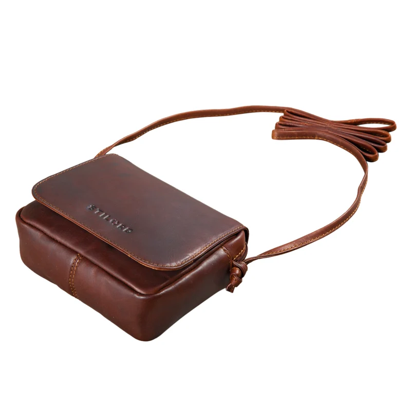 "Marie" Kleine Schultertasche Damen Leder