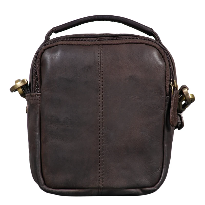 "Keith" Kleine Herrentasche Leder