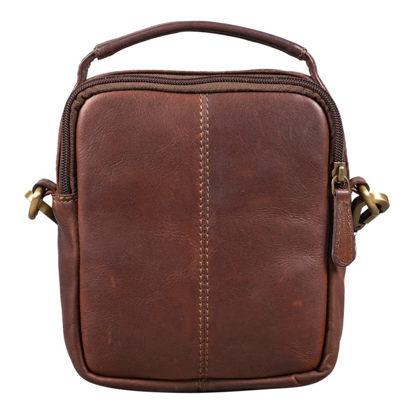 "Keith" Kleine Herrentasche Leder