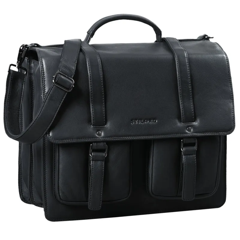 "Fernando" Ledertasche Aktentasche Vintage