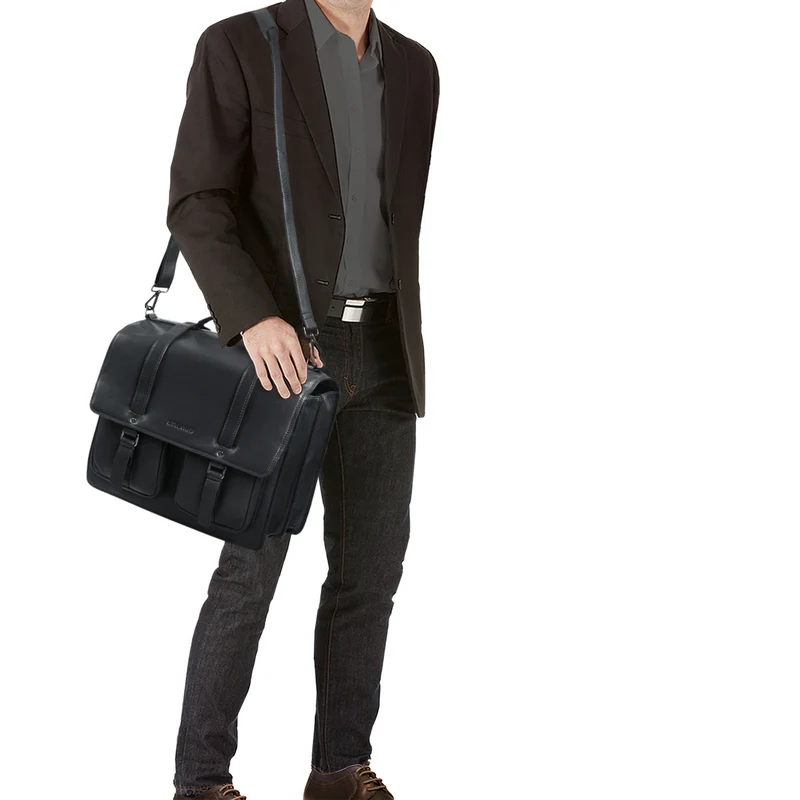 "Fernando" Ledertasche Aktentasche Vintage