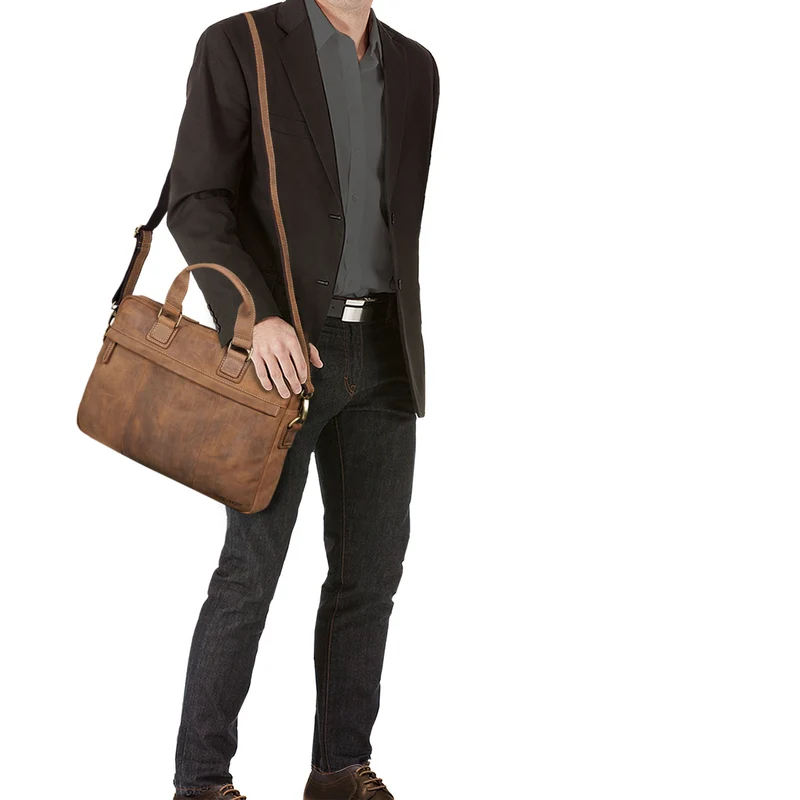 "Andrew" Vintage Business Ledertasche