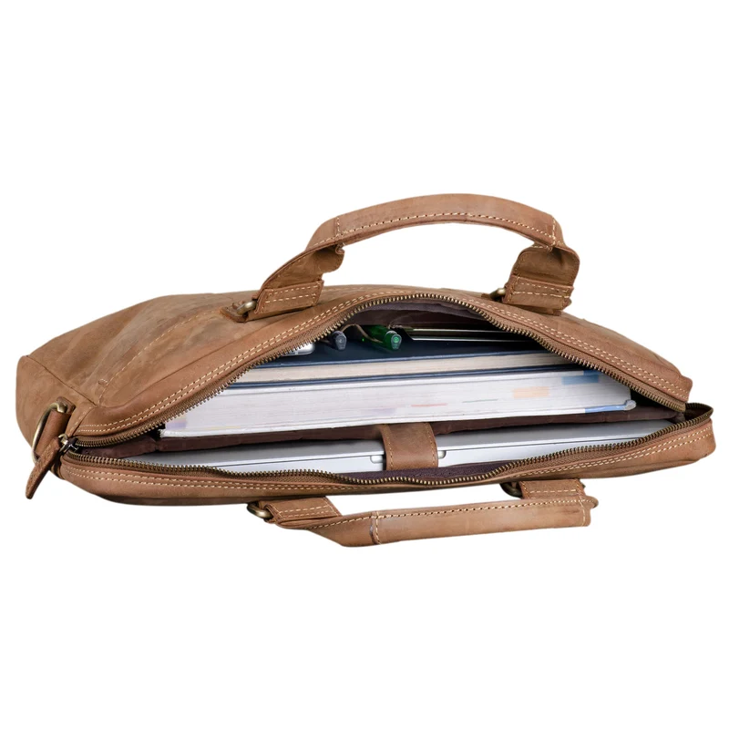 "Andrew" Vintage Business Ledertasche