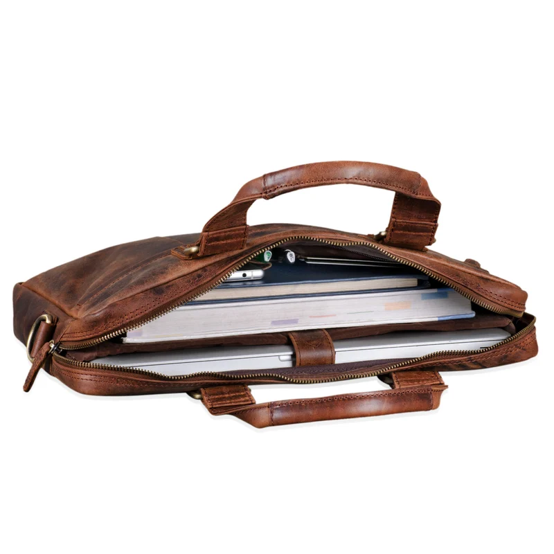 "Andrew" Vintage Business Ledertasche