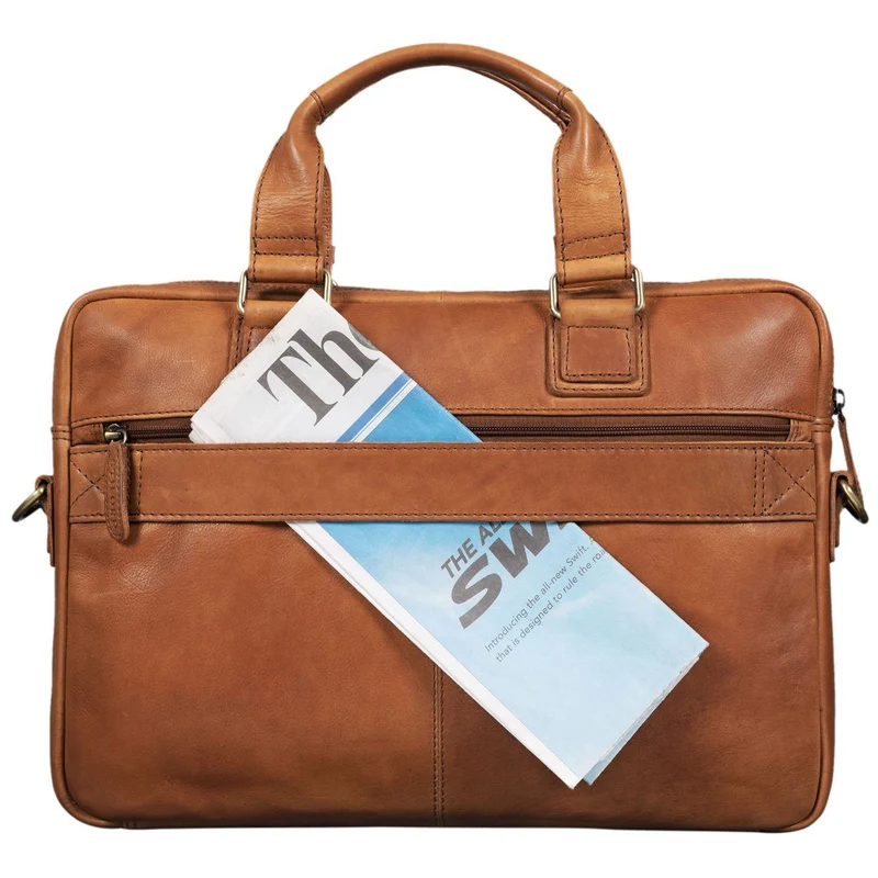 "Andrew" Vintage Business Ledertasche