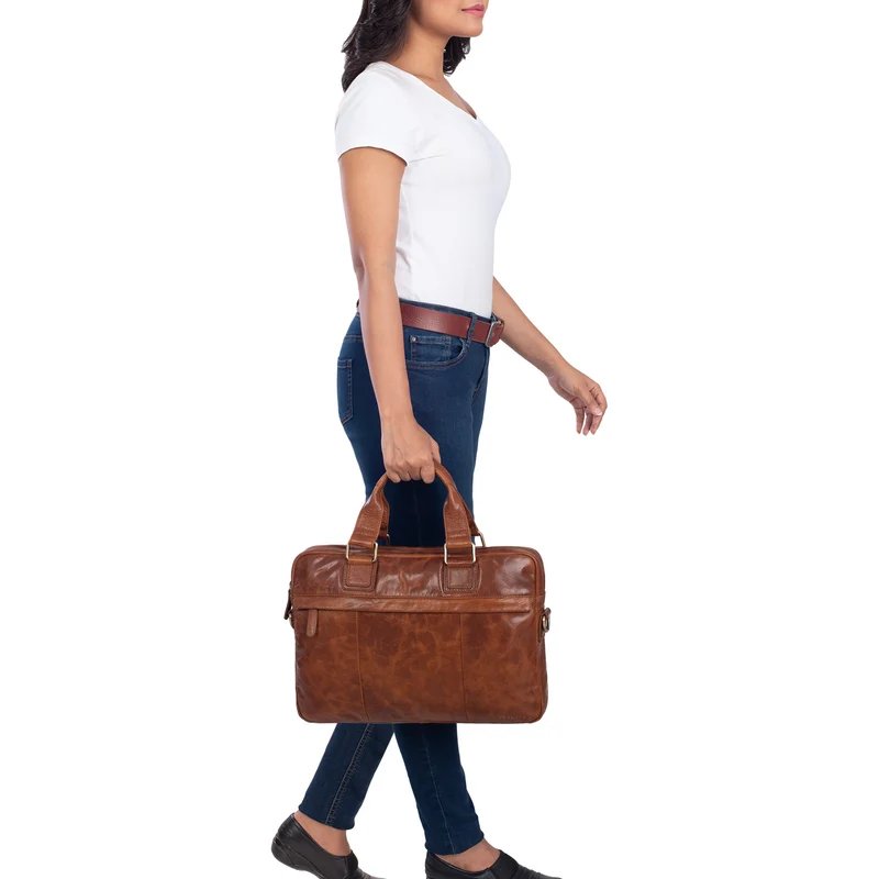 "Andrew" Vintage Business Ledertasche