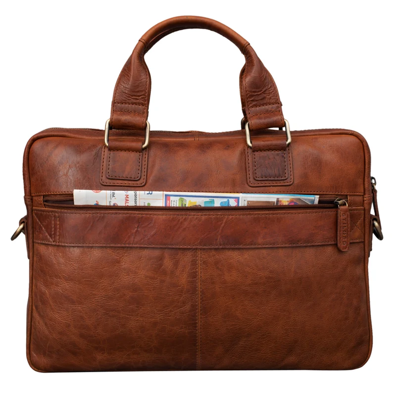 "Andrew" Vintage Business Ledertasche