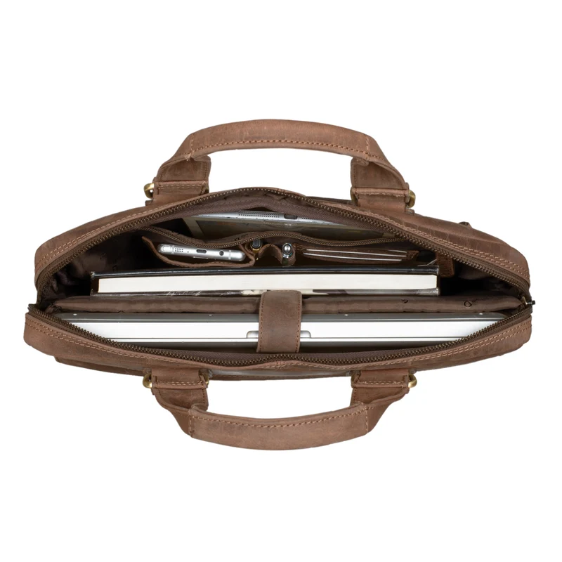 "Andrew" Vintage Business Ledertasche