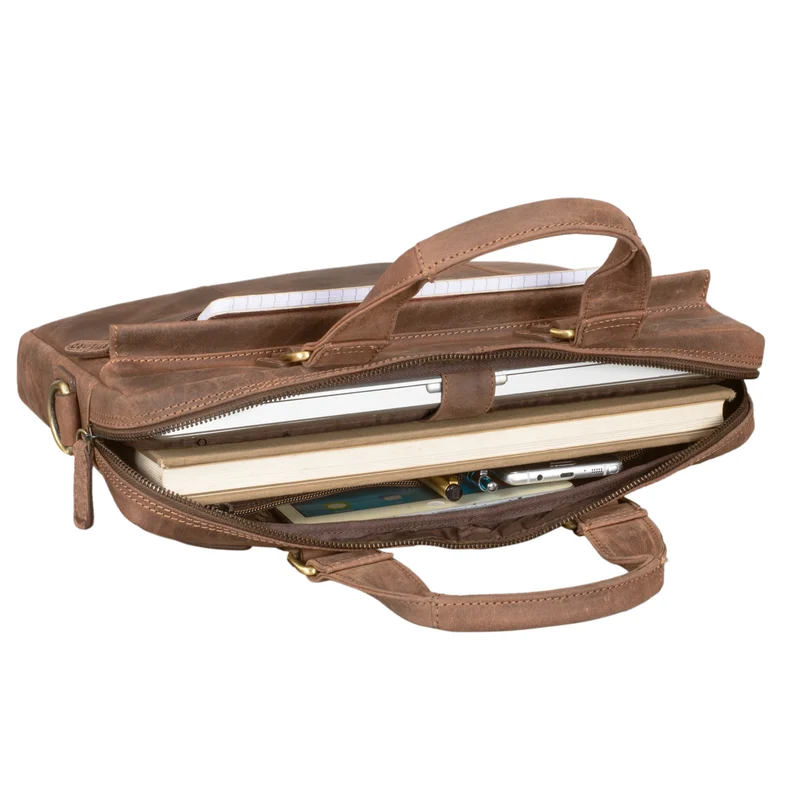"Andrew" Vintage Business Ledertasche