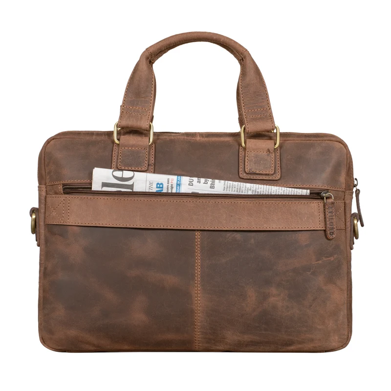 "Andrew" Vintage Business Ledertasche