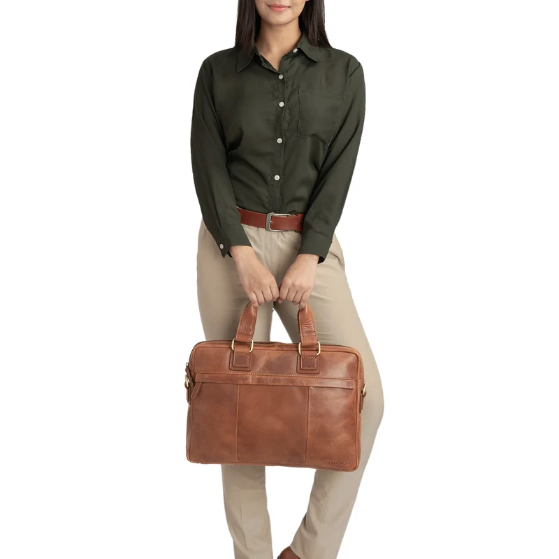 "Andrew" Vintage Business Ledertasche