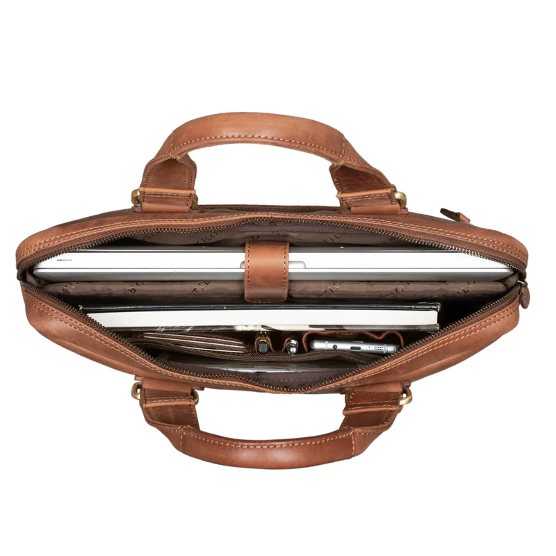 "Andrew" Vintage Business Ledertasche
