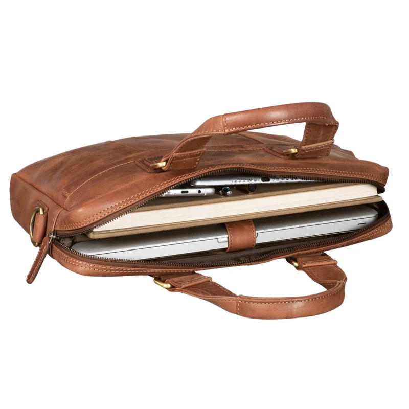 "Andrew" Vintage Business Ledertasche