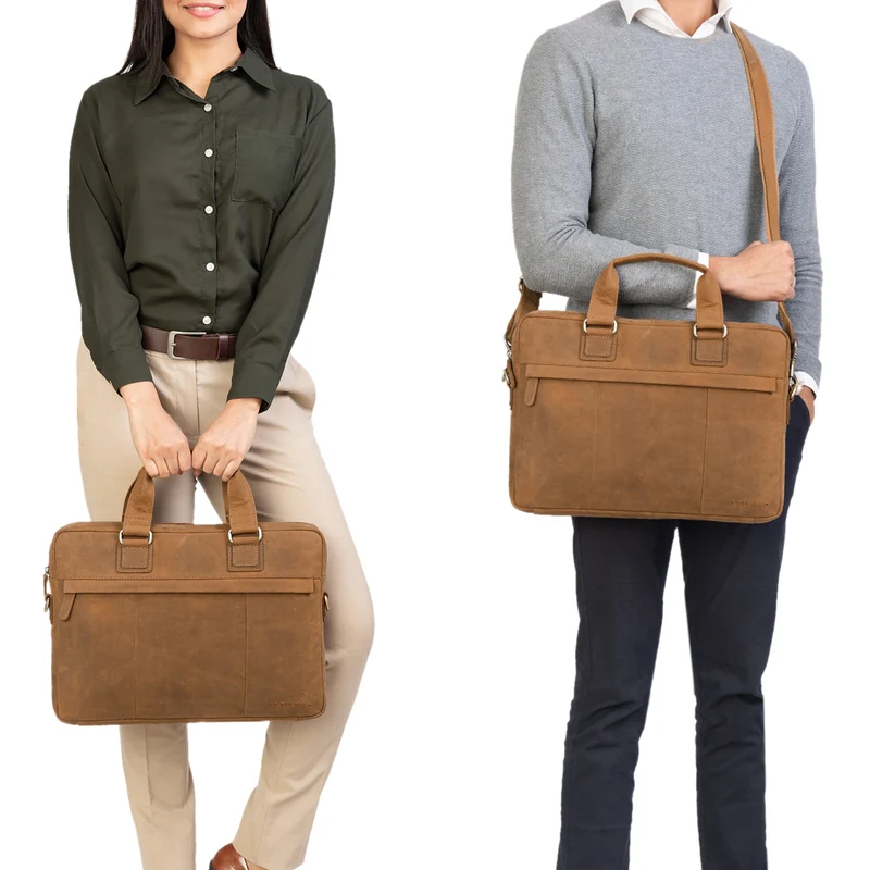 "Andrew" Vintage Business Ledertasche