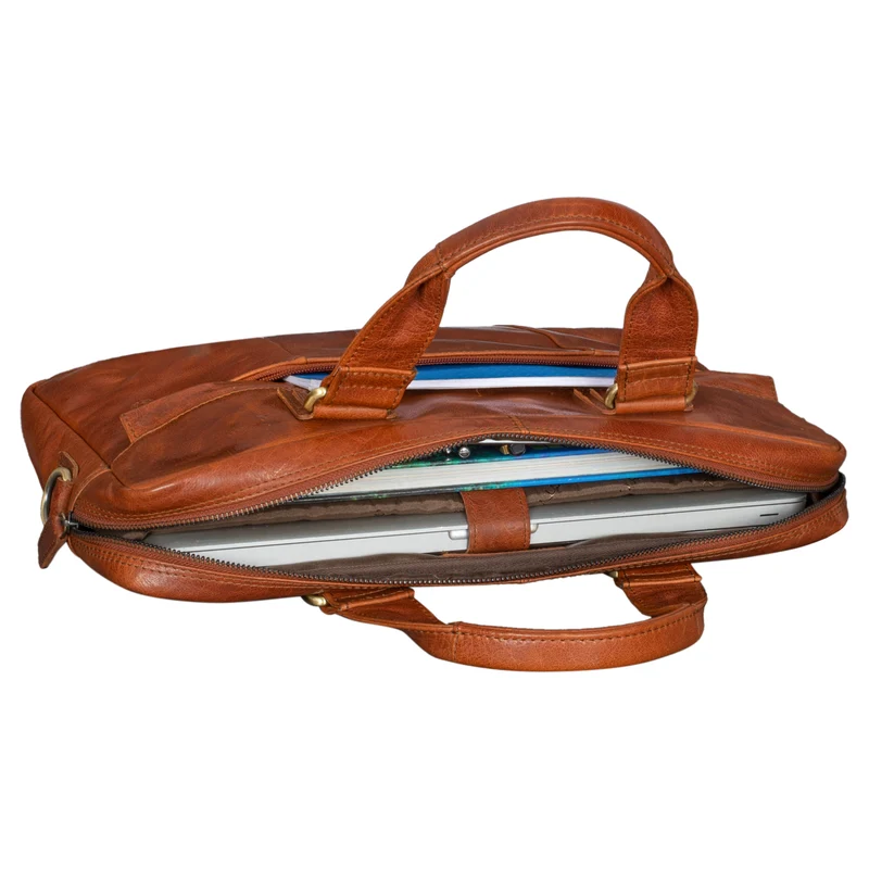 "Andrew" Vintage Business Ledertasche