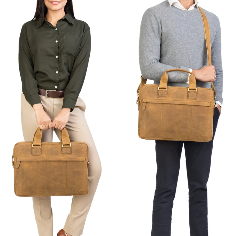 "Andrew" Vintage Business Ledertasche