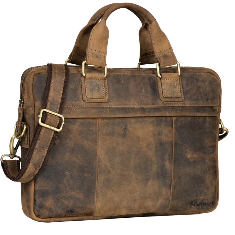 "Andrew" Vintage Business Ledertasche