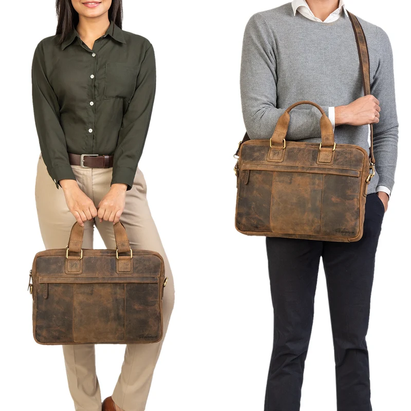 "Andrew" Vintage Business Ledertasche