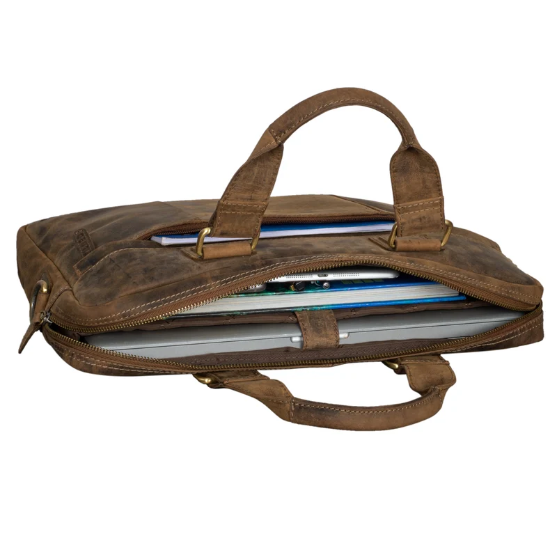 "Andrew" Vintage Business Ledertasche