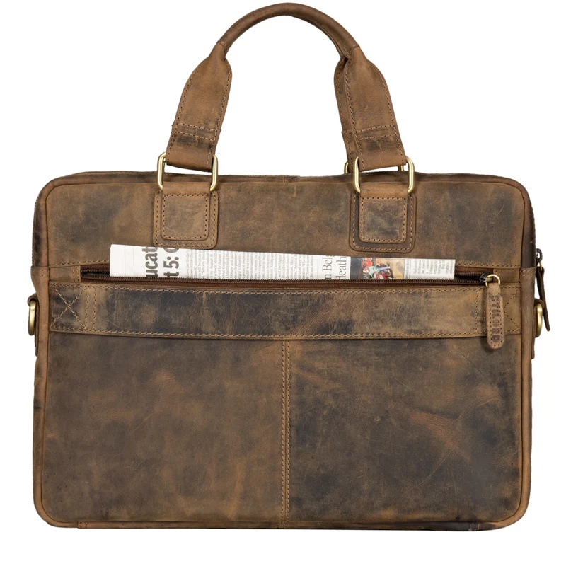"Andrew" Vintage Business Ledertasche