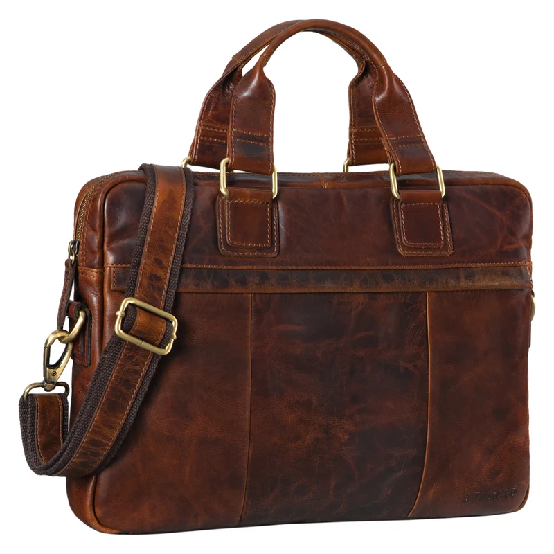 "Andrew" Vintage Business Ledertasche