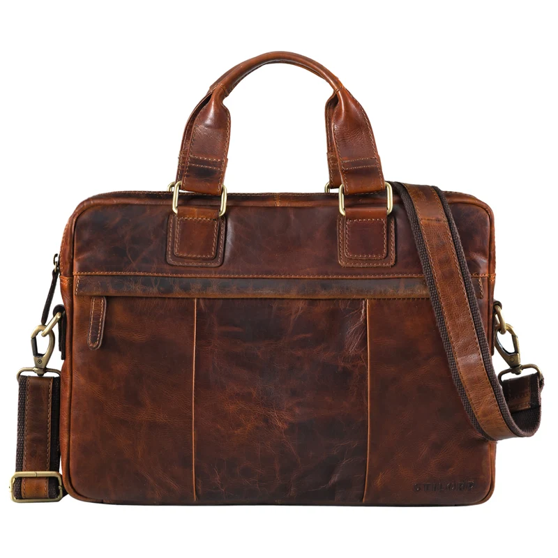 "Andrew" Vintage Business Ledertasche