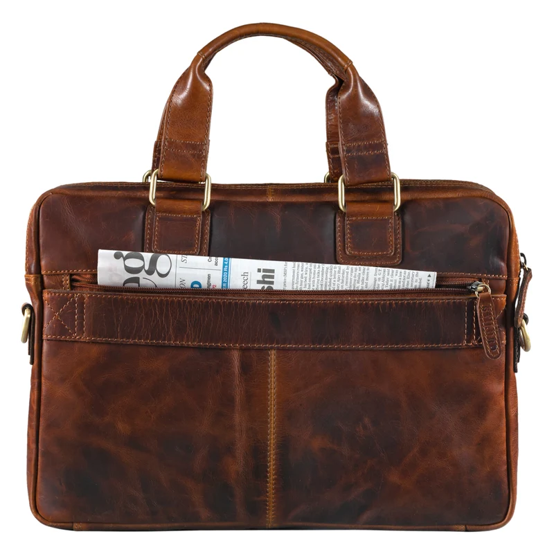 "Andrew" Vintage Business Ledertasche