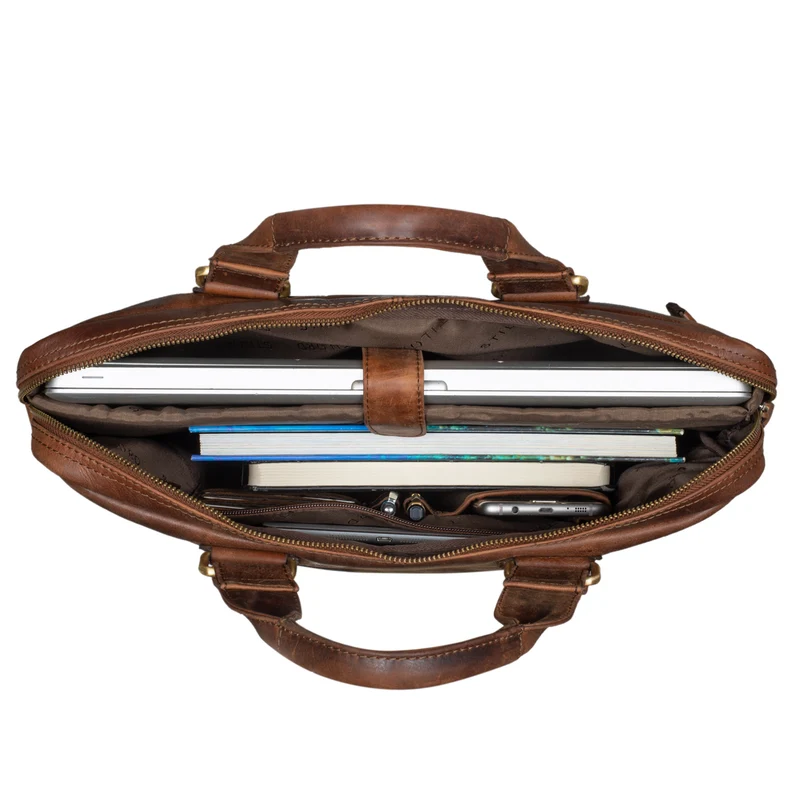 "Andrew" Vintage Business Ledertasche