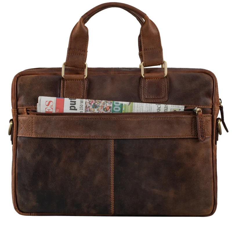 "Andrew" Vintage Business Ledertasche