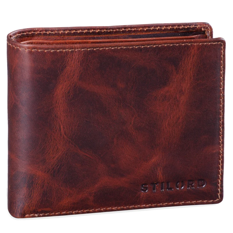 "Guillermo" RFID Leder Portemonnaie Männer