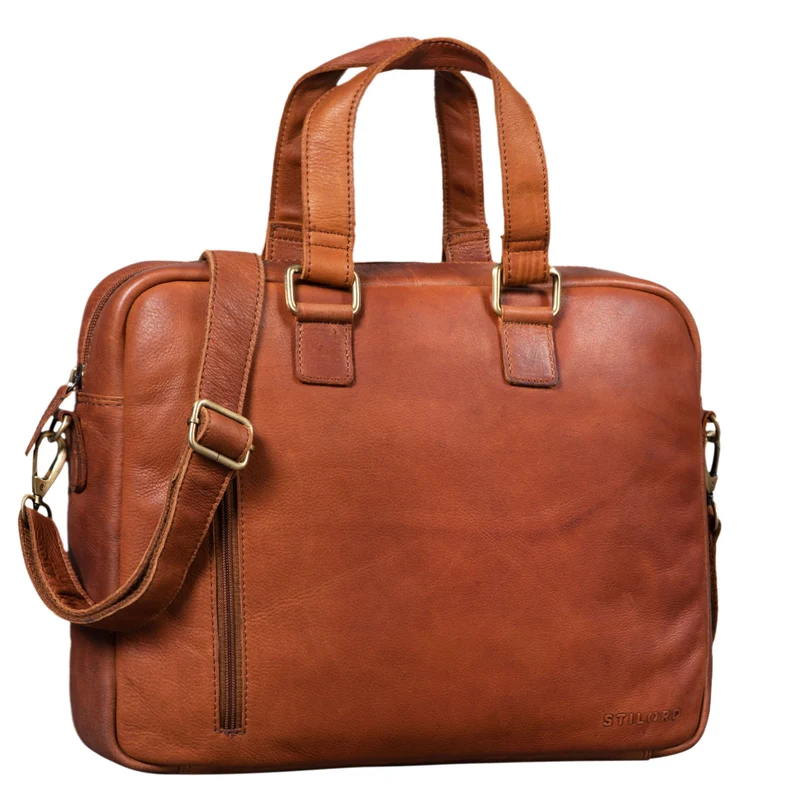 "Jonte" Vintage Ledertasche Businesstasche