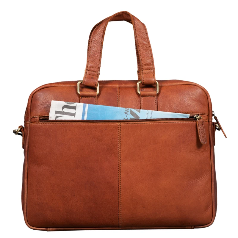 "Jonte" Vintage Ledertasche Businesstasche
