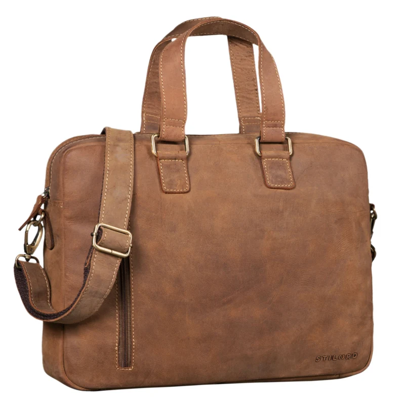 "Jonte" Vintage Ledertasche Businesstasche