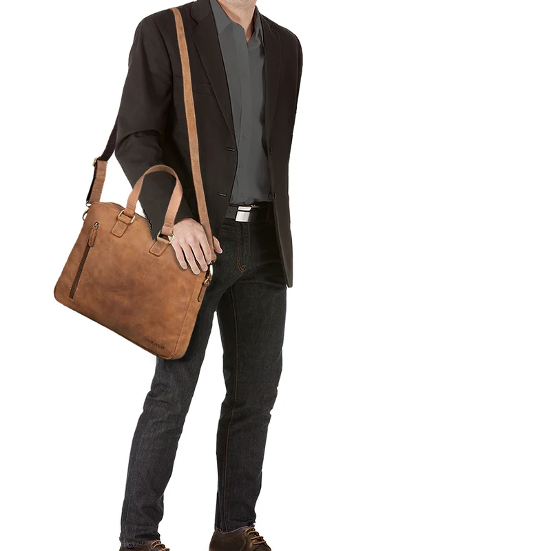 "Jonte" Vintage Ledertasche Businesstasche
