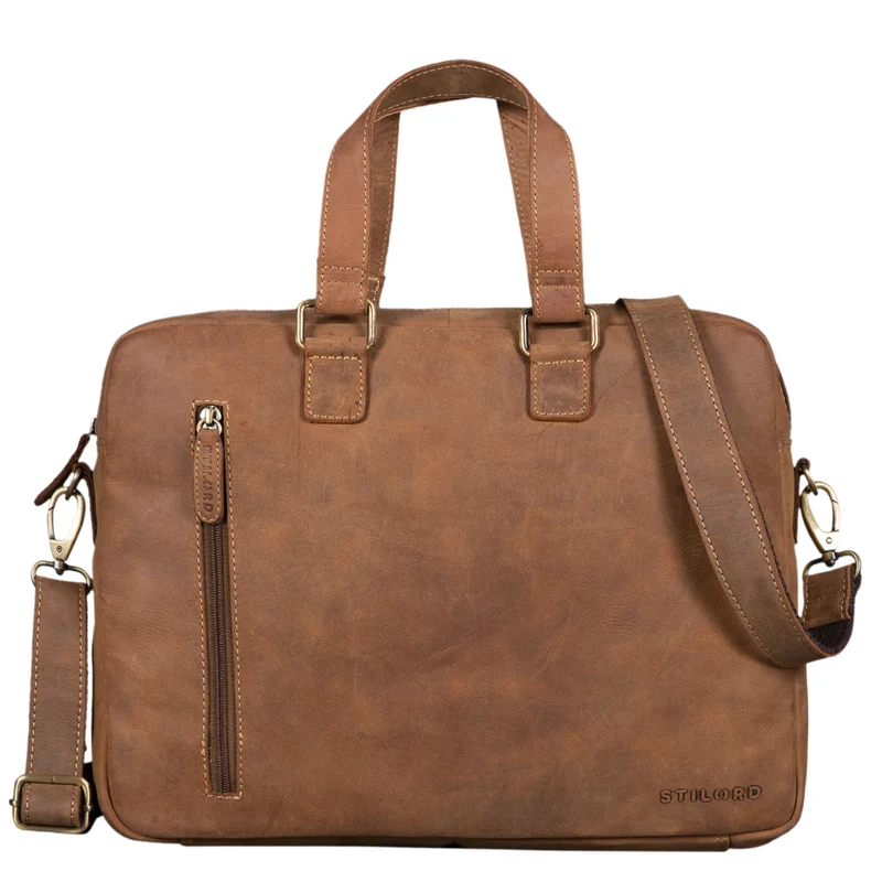 "Jonte" Vintage Ledertasche Businesstasche